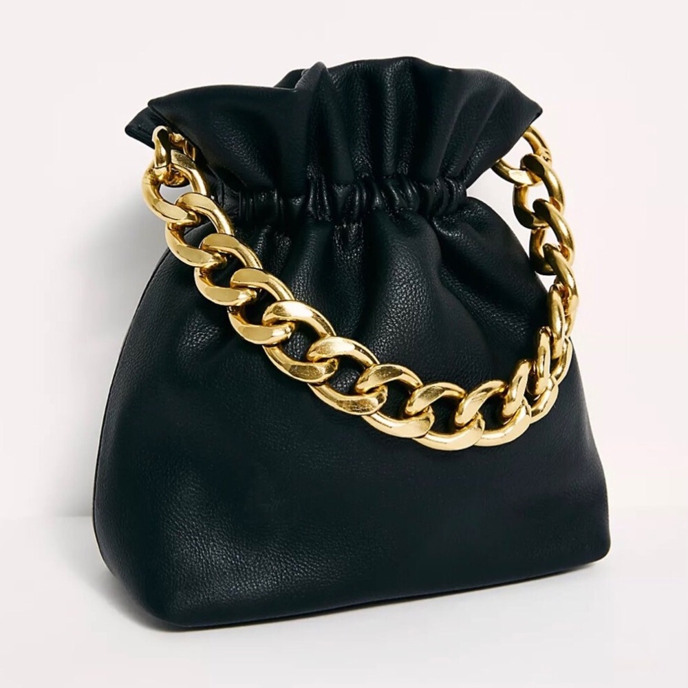 FREE PEOPLE CARMEN CHAIN CLUTCH *Brand New*